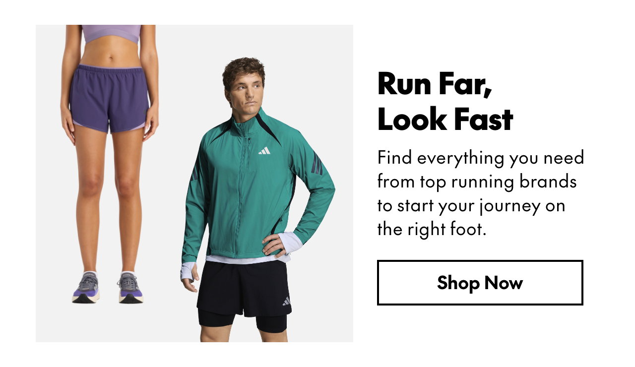 Run Far, Look Fast