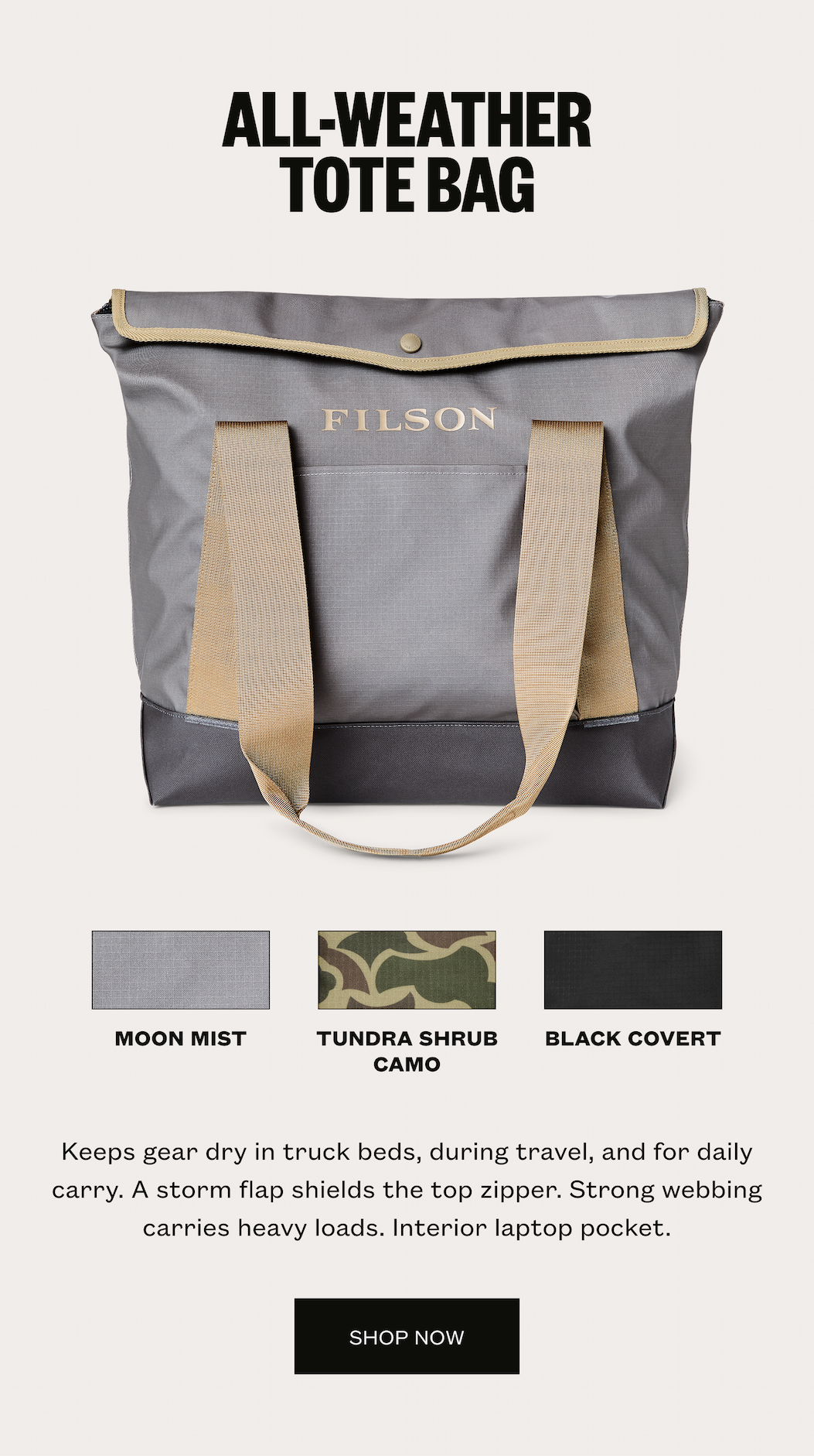 All Weather Tote Bag