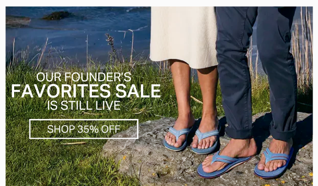 Shop Founder's Sale