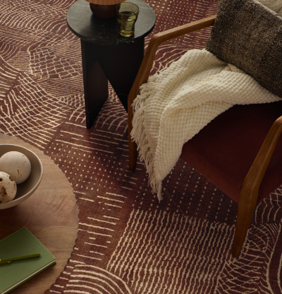 Ferra Copper Rug