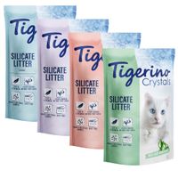 Tigerino Crystals Cat Litter Mixed Trial Pack