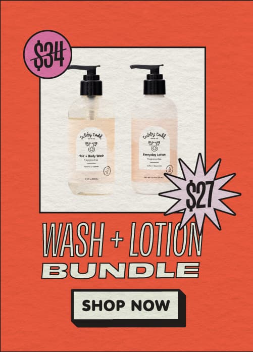wash + lotion bundle, click to shop now