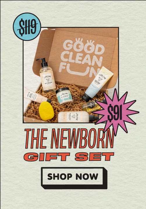 the newborn gift set, click to shop now