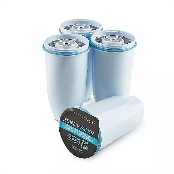 Legacy ZeroWater Replacement Water Filters – Pack of 4