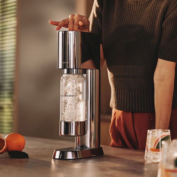 SodaStream Enso Stainless Steel Sparkling Drinks Maker