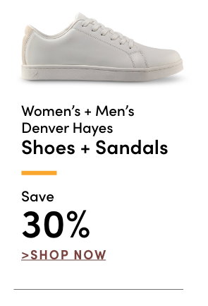 Women's + Men's Denver Hayes Shoes & Sandals Save 30%