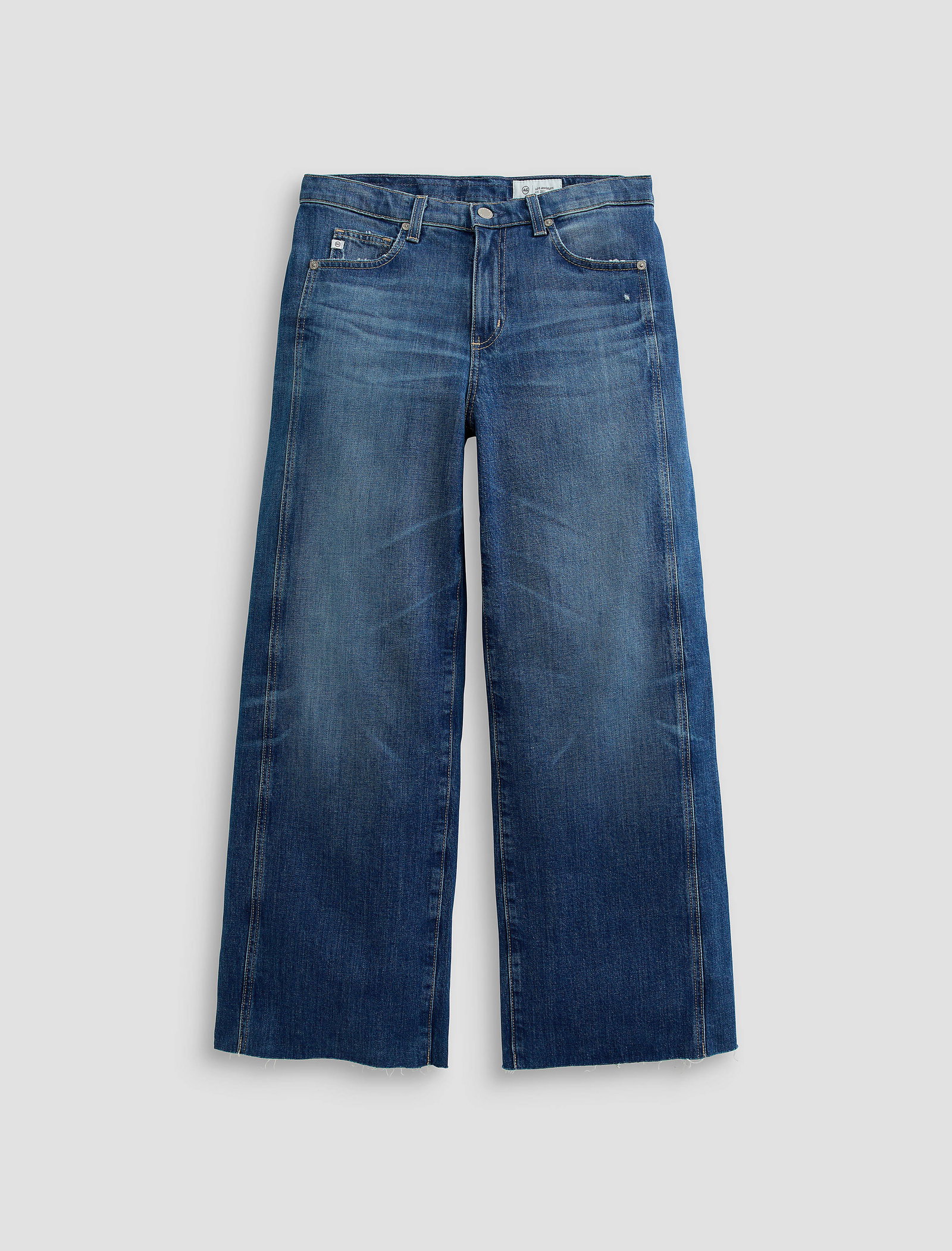 Image of Saige Wide Leg Crop Jean