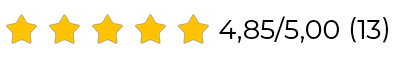 4,85 sterrenscore reviews