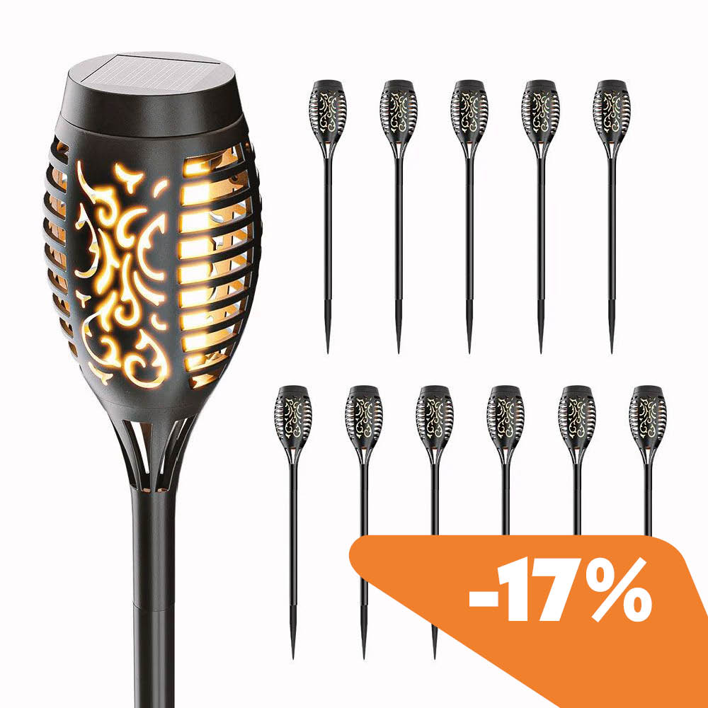 Avon solar torch with discount