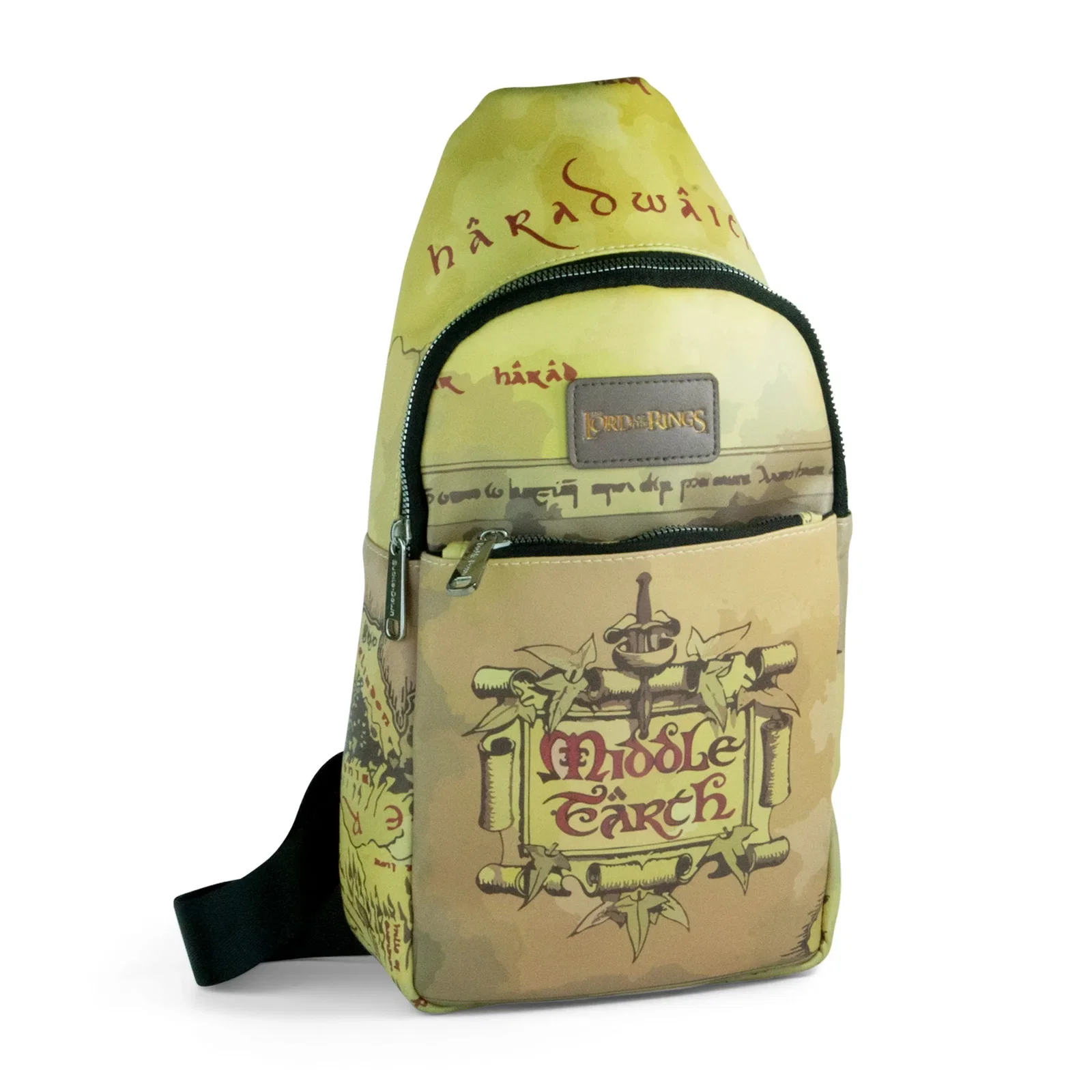 Image of The Lord of the Rings™ Middle-earth™ Map Crossbody Sling Bag
