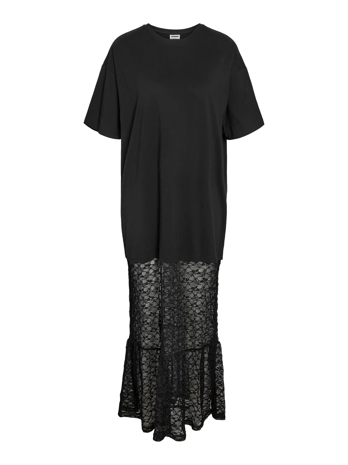 Noisy May NMMILLY S/S MAXI LACE MIX DRESS JRS black