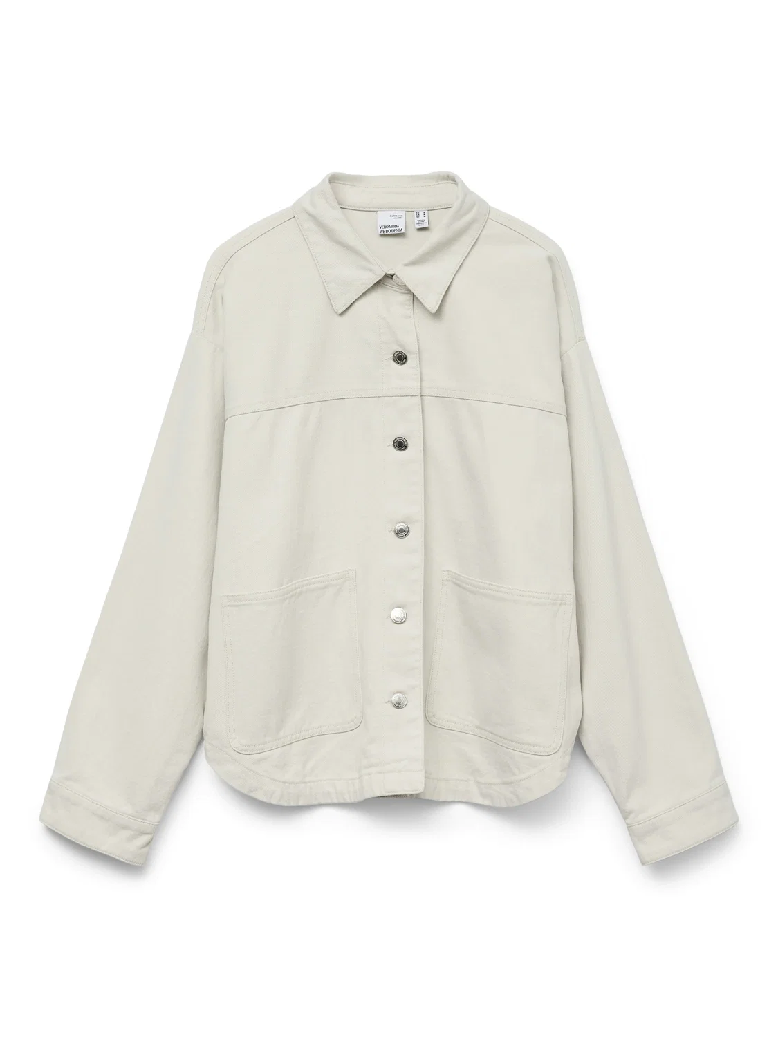 Vero Moda VMJAMIE LS DENIM SHACKET MIX GA NOO: birch
