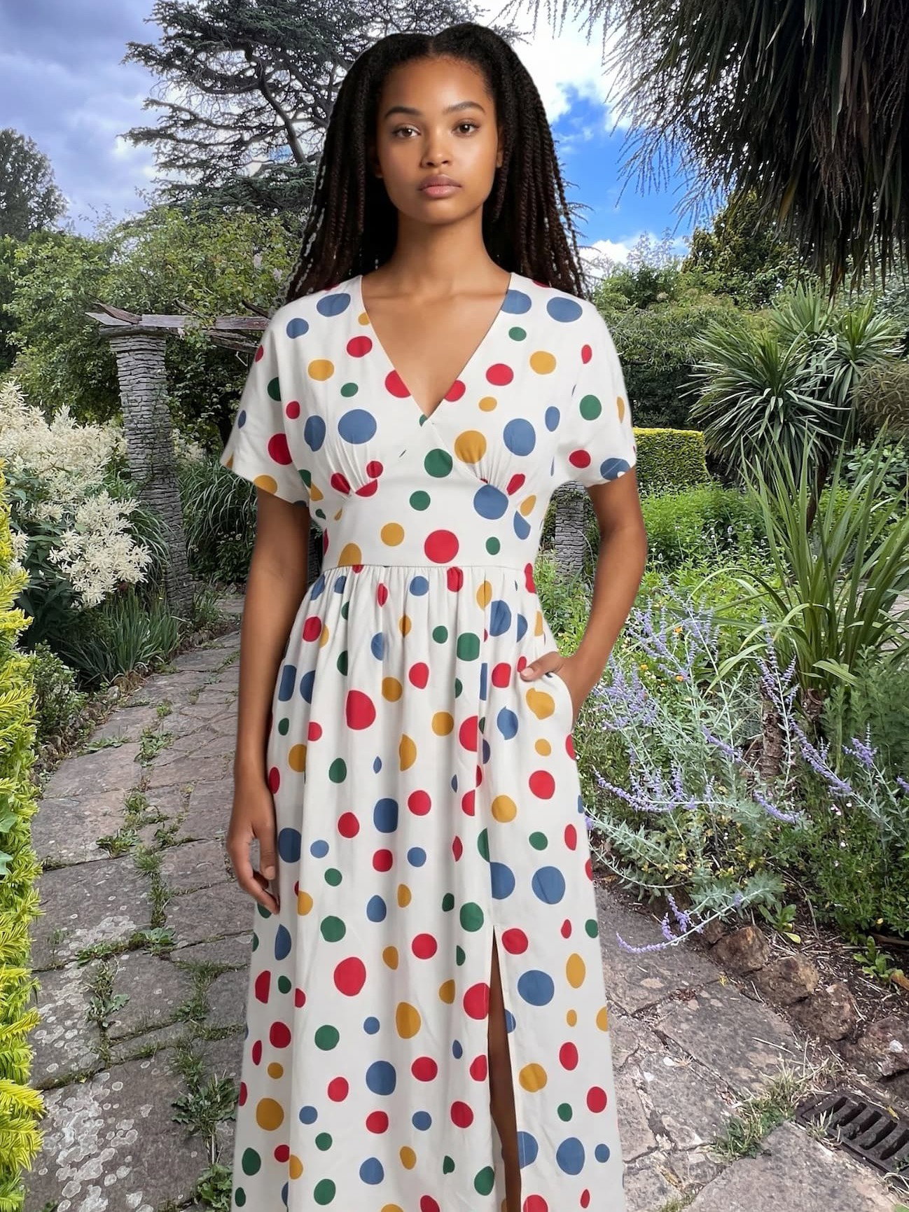 Unity dotty dress