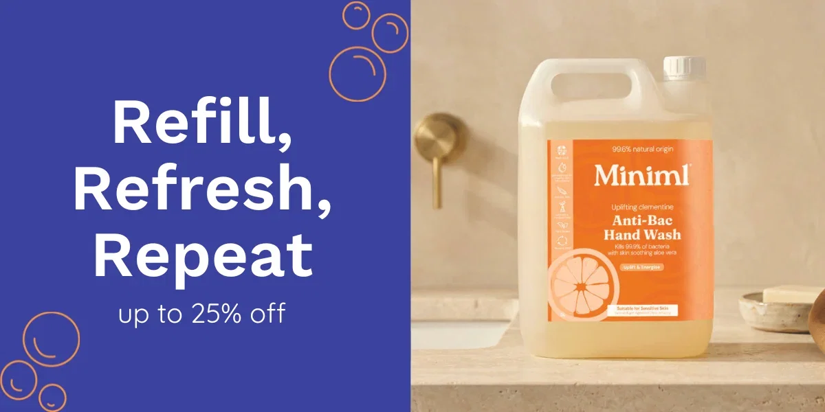 Refill, Refresh, Repeat: Up to 20% off