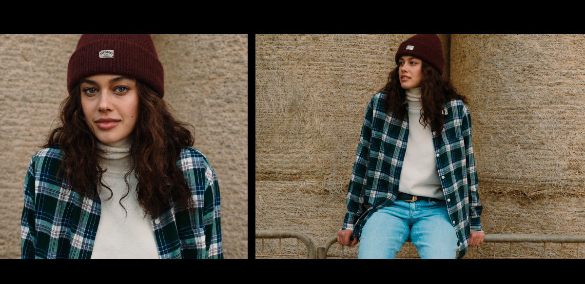 Check Flannel Boyfriend Shirt
