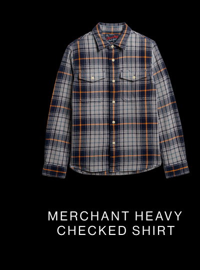 Merchant Heavy Checked Shirt