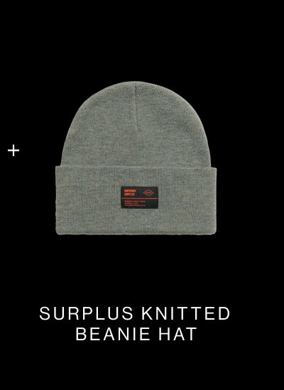 Surplus Knitted Beanie Hat