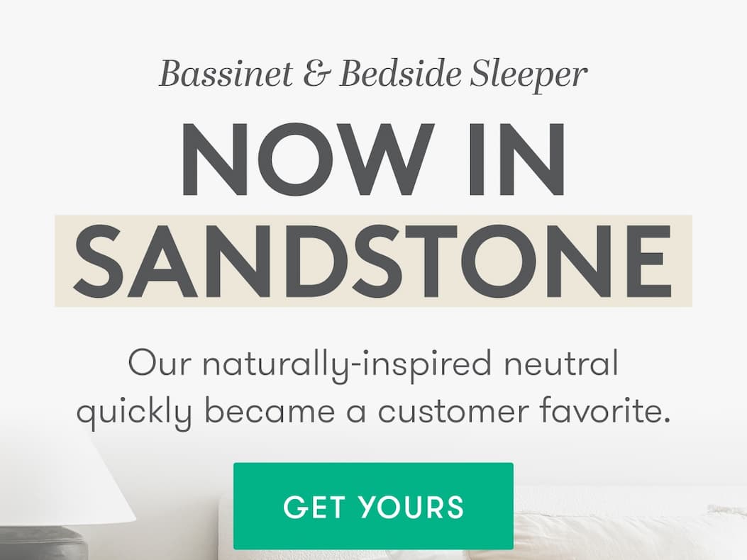 Bassinet & Bedside Sleeper NOW IN SANDSTONE