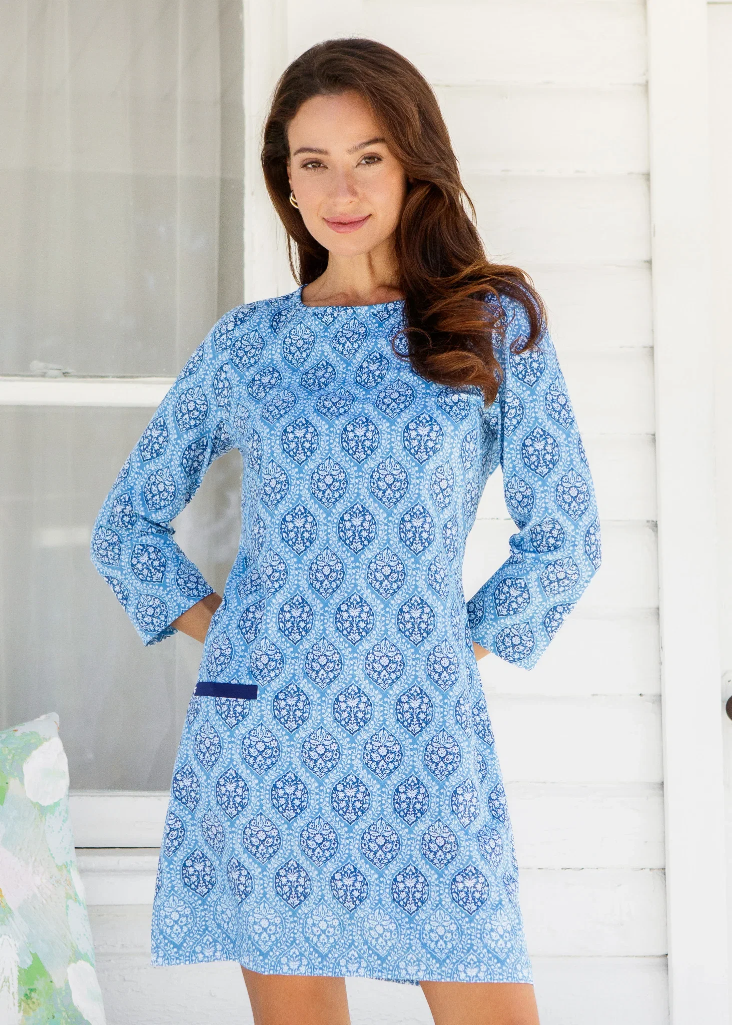 Image of Harbor Cabana Shift Dress