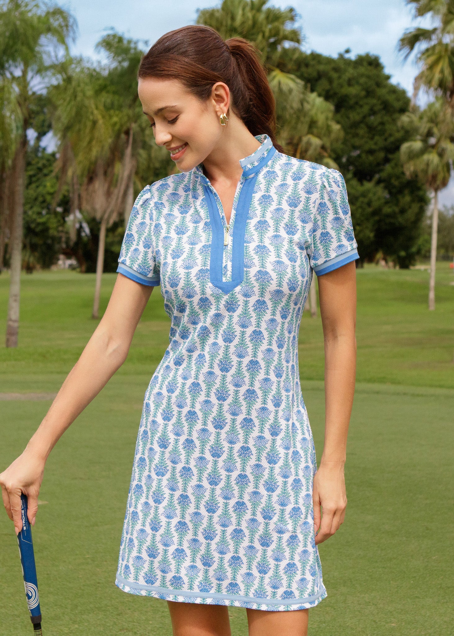 Image of Flora Short Sleeve Sport Dress