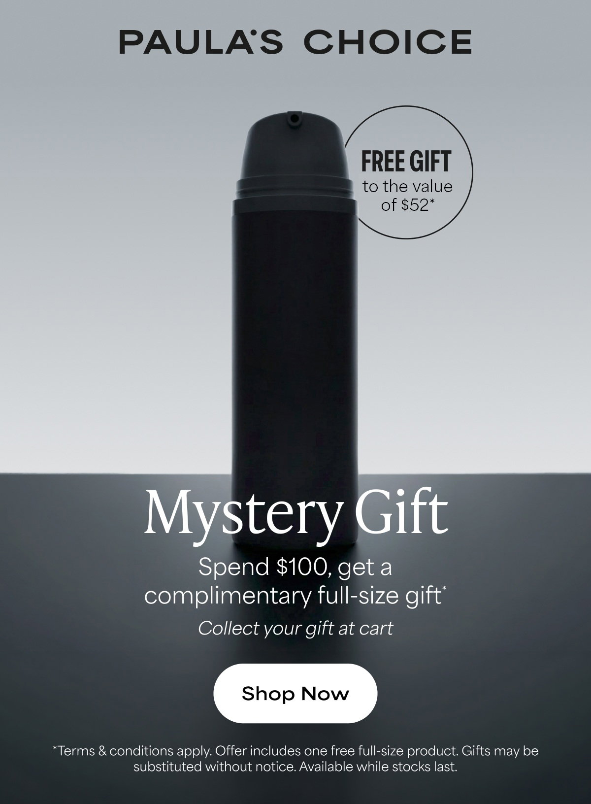 Mystery Gift | Spend $100, Get A Free Full-Size Gift