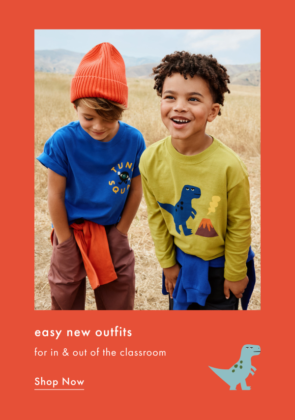 Easy new outfits for in & out of the classroom | shop now