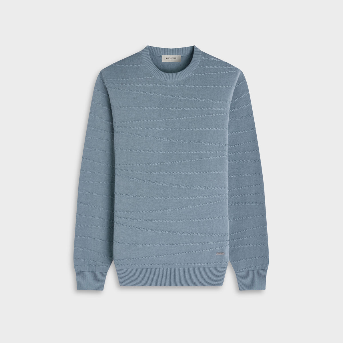 Chain-Link Crewneck Sweater
