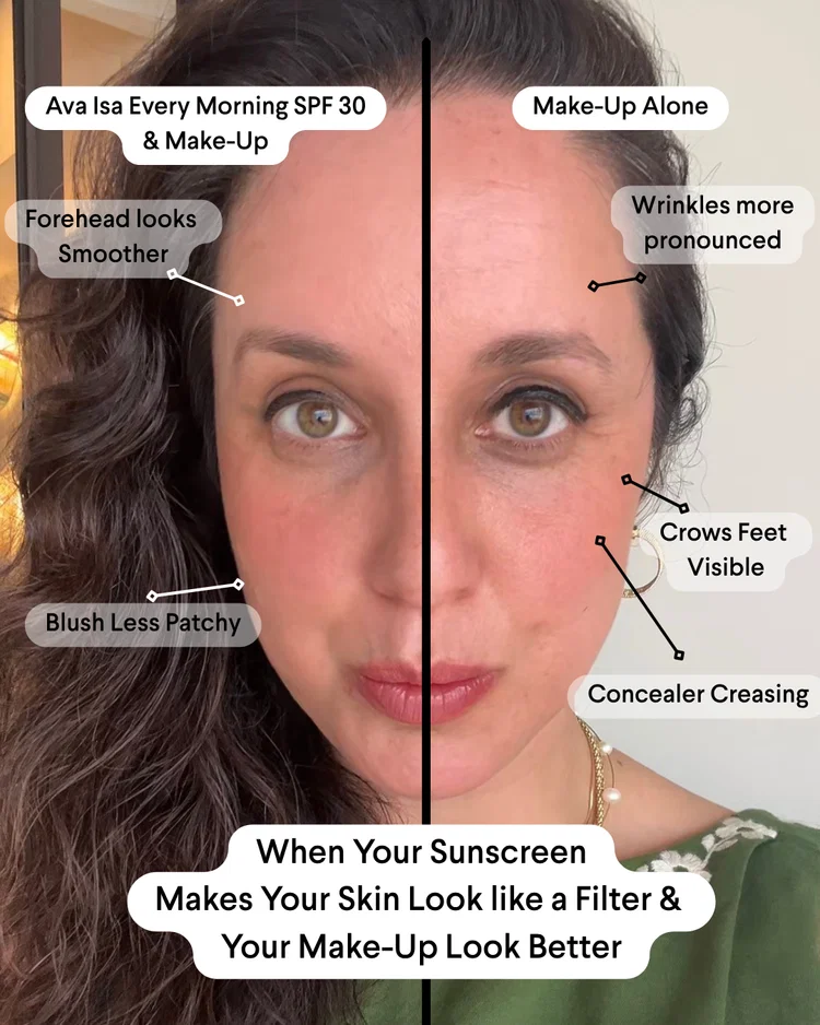See why our Zinc based SPF is better