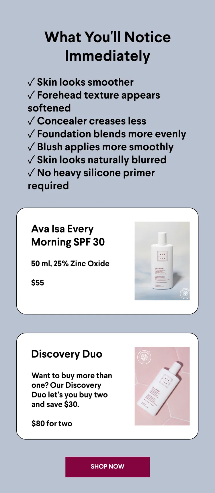 Shop Every Morning, on it's own or bundle to save