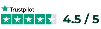 Trustpilot: 4.5/5
