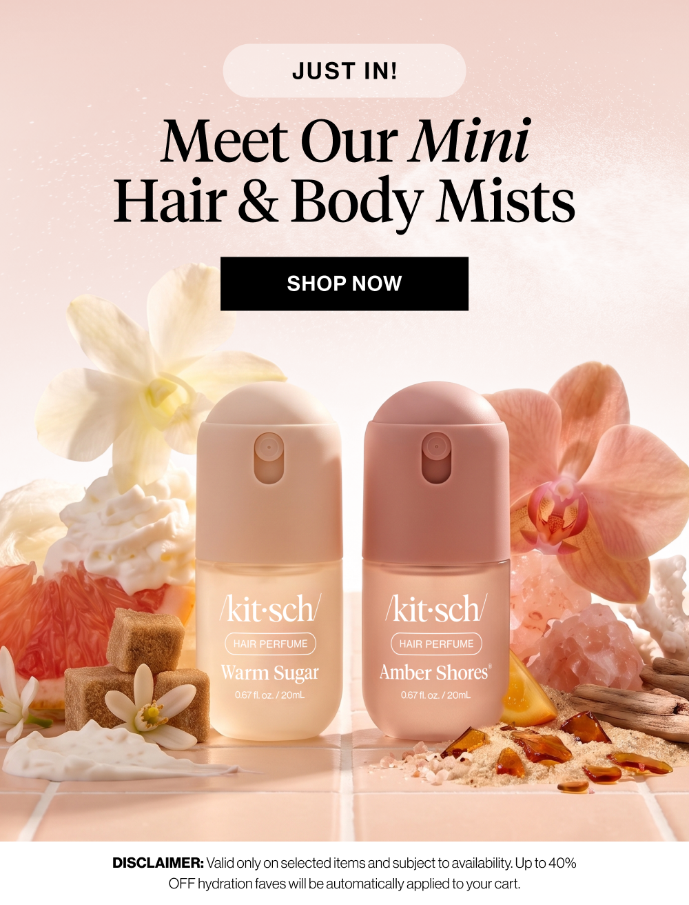 Meet Our Mini Hair & body Mists