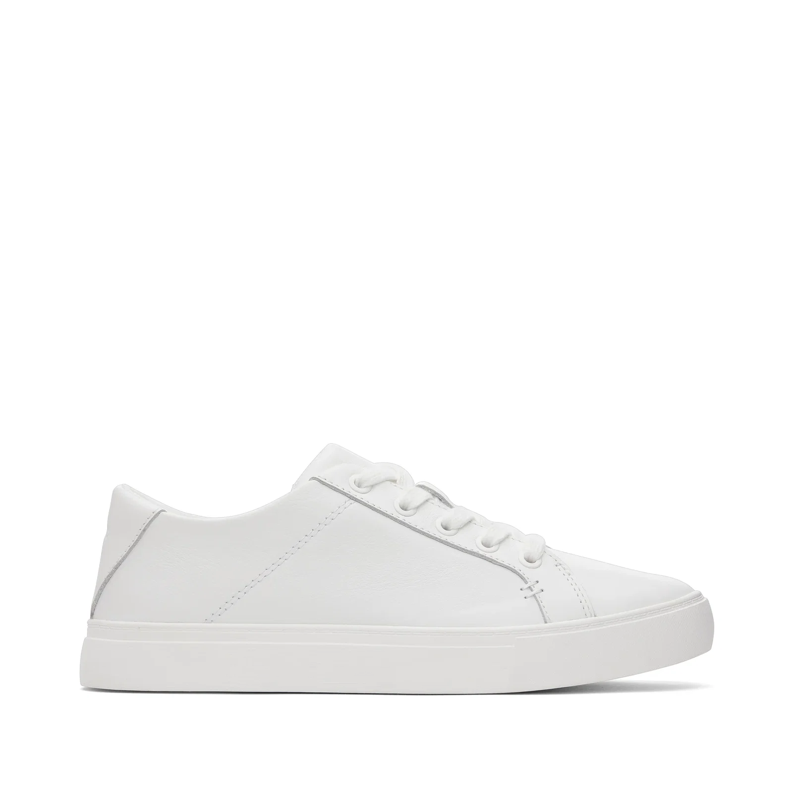 Image of Kameron White Leather Sneaker