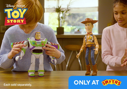 Disney Toy Story Ultimate Action Woody & Buzz Lightyear Interactive Toys