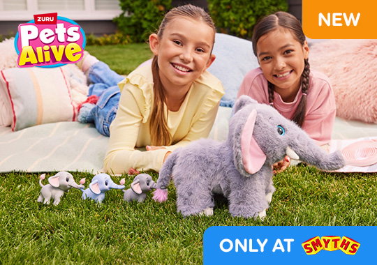 Pets Alive by ZURU Mommy Elephant and Baby Surprise Set