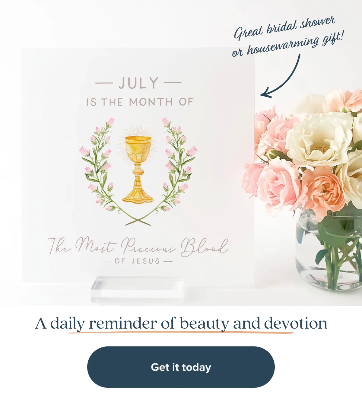 A daily reminder of beauty and devotion. Get it Today