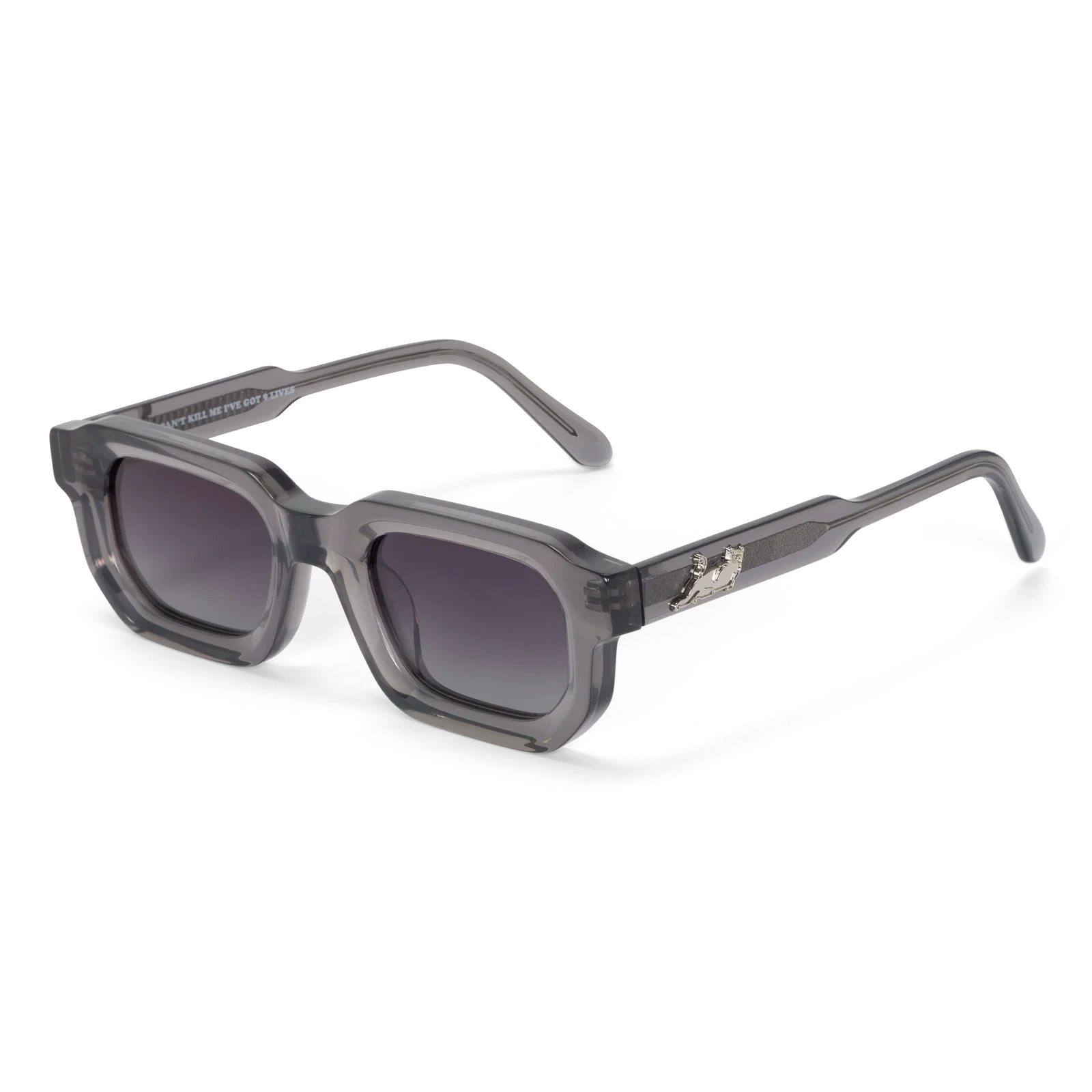Image of Castanza Sunglasses (Grey / Purple)