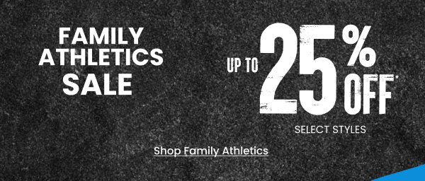 Family Athletics Sale up to 25% Off Shop Family 