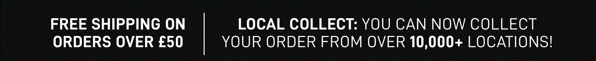 Free shipping on orders over £50.