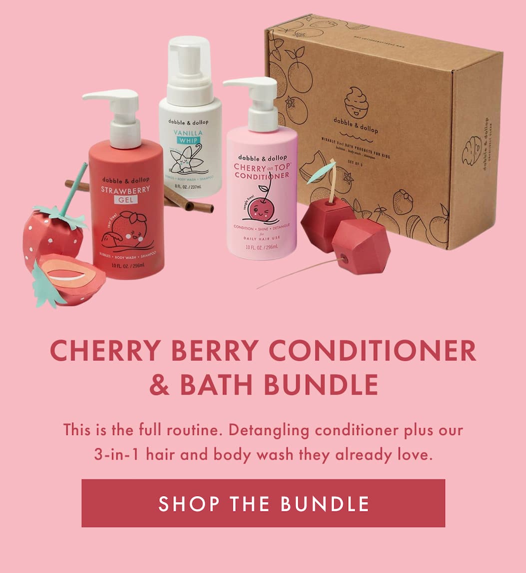 CHERRY BERRY CONDITIONER & BATH BUNDLE | SHOP THE BUNDLE