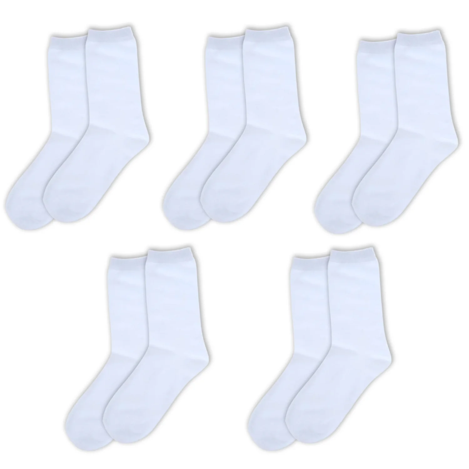 Image of Kids Socks 5-Pack: Organic Cotton Crew Socks