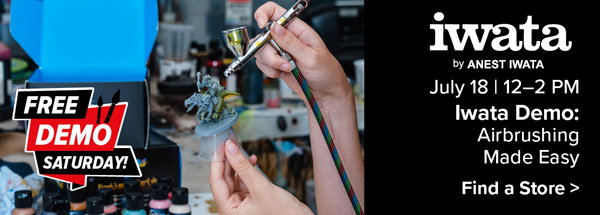 FREE Iwata Demo: Airbrushing Made Easy