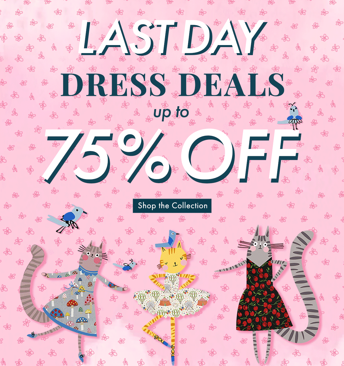 Up to 75% off Dress Sale