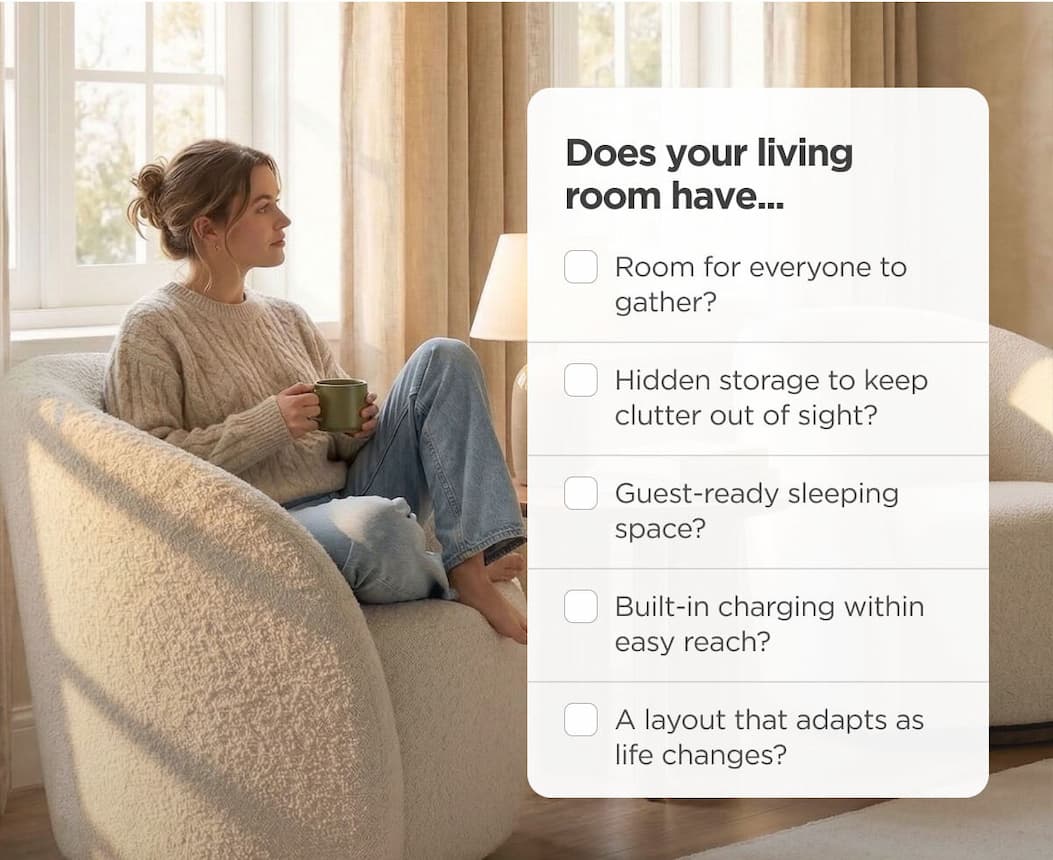 Does your living room have ...
