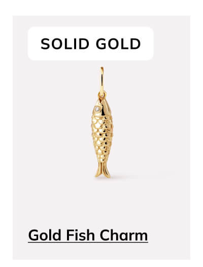 Gold FIsh Charm Gold FIsh Charm