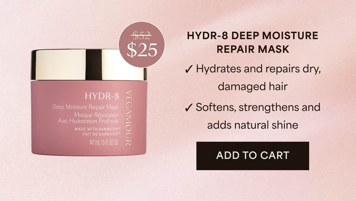 HYDR-8 Deep Moisture Repair Mask ✓ Hydrates and repairs dry, damaged hair ✓ Softens, strengthens and adds natural shine | Add to cart