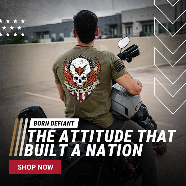 SHOP THE BORN DEFIANT TEE