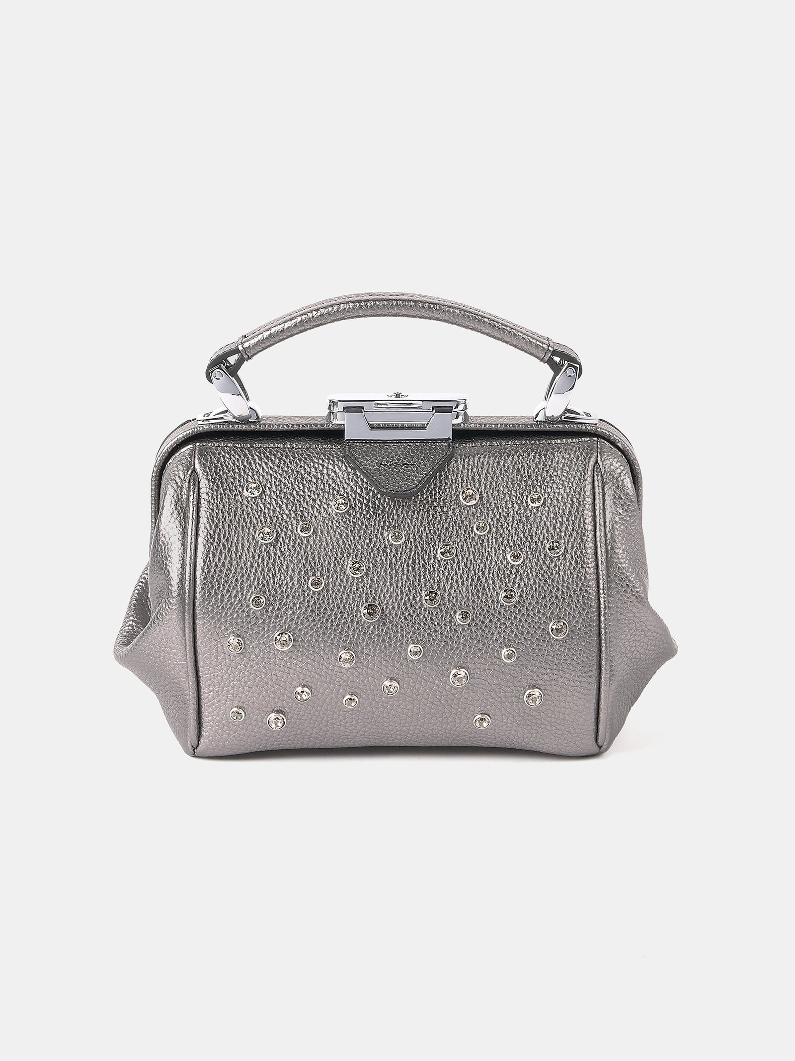 Image of The Mini Sophie - Gunmetal Grain with Swarovski® Crystals