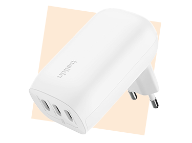 CARGADRO DE PARED BELKIN CARGADOR BOOSTCHARGE 3 USB-C 67W