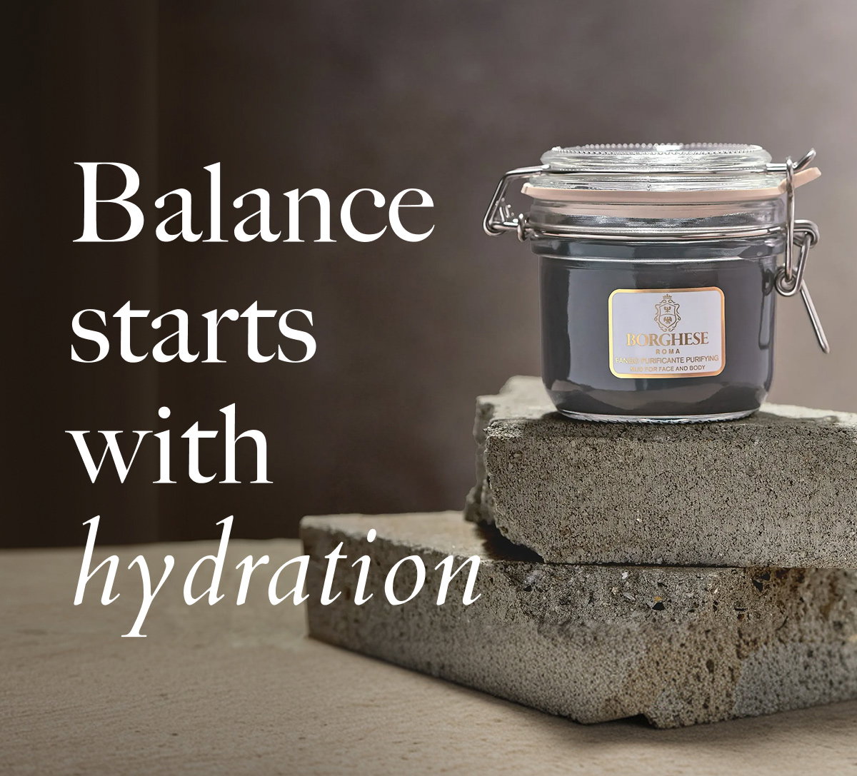Balance starts with hydration
