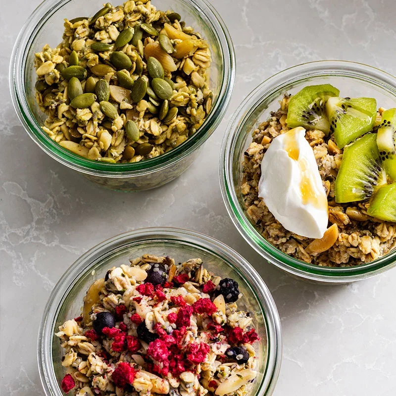 Maple Cinnamon Overnight Oats